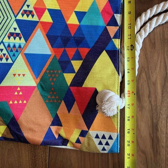 Bag, beach, shopping, canvas, fabulous colour, large sized, fully lined, new - Picture 4 of 15